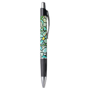 Green Mosaic Floral
