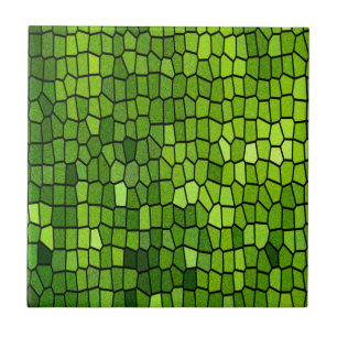 Green Mosaic Tile