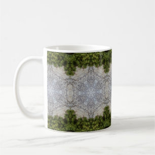 Green Moss & Earth Nature Art Coffee Mug