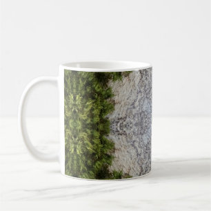 Green Moss & Earth Nature Art Coffee Mug