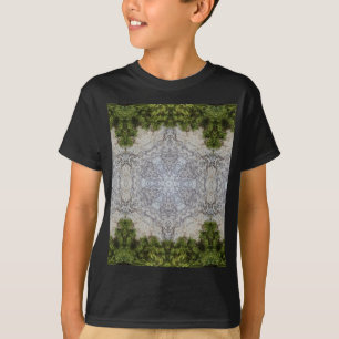 Green Moss & Earth Nature Art T-Shirt