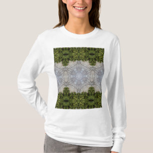 Green Moss & Earth Nature Art T-Shirt
