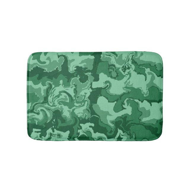Green Moss Mix n Match Bath Mat (Front)