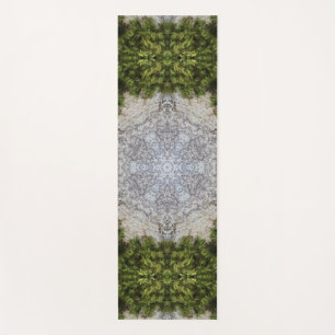 Green Moss & Nature Earth Art Yoga Mat