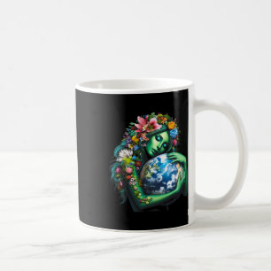 Green Mother Earth Day Gaia Save Our Planet Women Coffee Mug