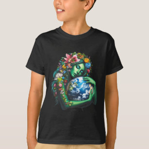 Green Mother Earth Day Gaia Save Our Planet Women T-Shirt