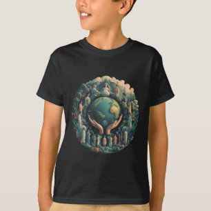 Green Mother Earth Day Gaia Save Our Planet Women T-Shirt