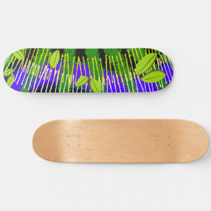 Green Motion – Abstract Nature Skateboard