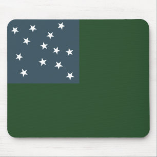 Green Mountain Boys and the Vermont Republic Flag Mouse Mat