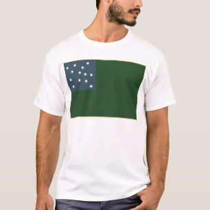 Green Mountain Boys and the Vermont Republic Flag T-Shirt