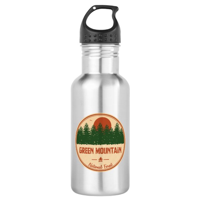 Green Mountain National Forest 532 Ml Water Bottle (Front)