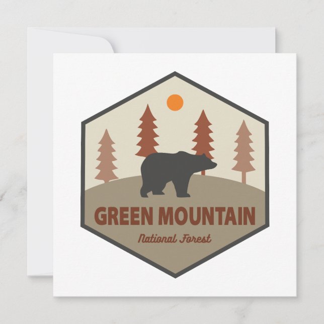 Green Mountain National Forest Bear (Front)