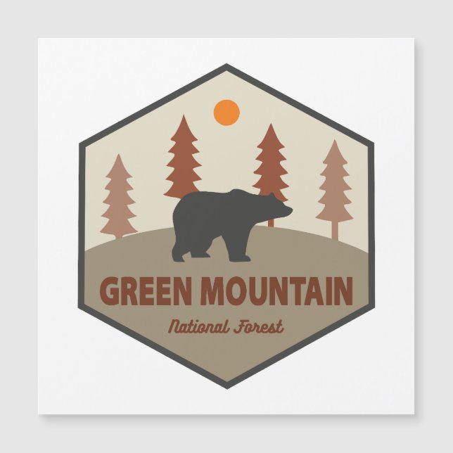 Green Mountain National Forest Bear (Front)