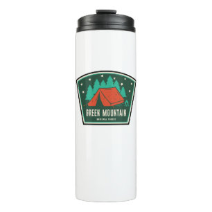 Green Mountain National Forest Camping Thermal Tumbler