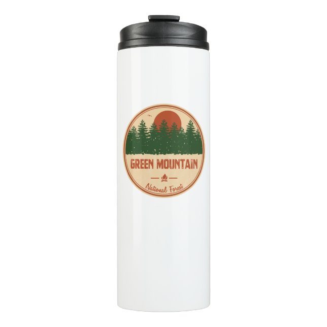 Green Mountain National Forest Thermal Tumbler (Front)