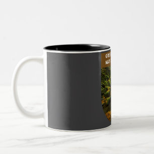 Green Mountain National Forest - Vermont Two-Tone Coffee Mug