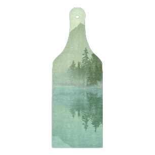 Green Mountains and Forest Landscape Cutting Board