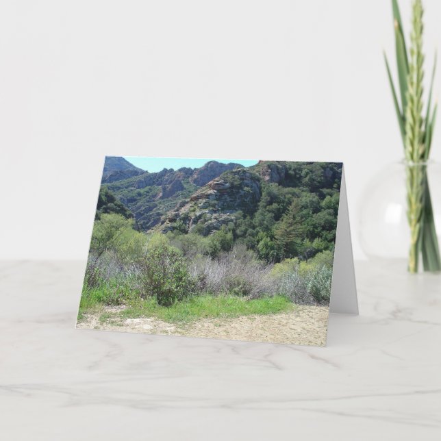 Green Mountains Card (Front)
