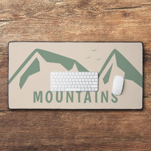 Green Mountains Desk Mat