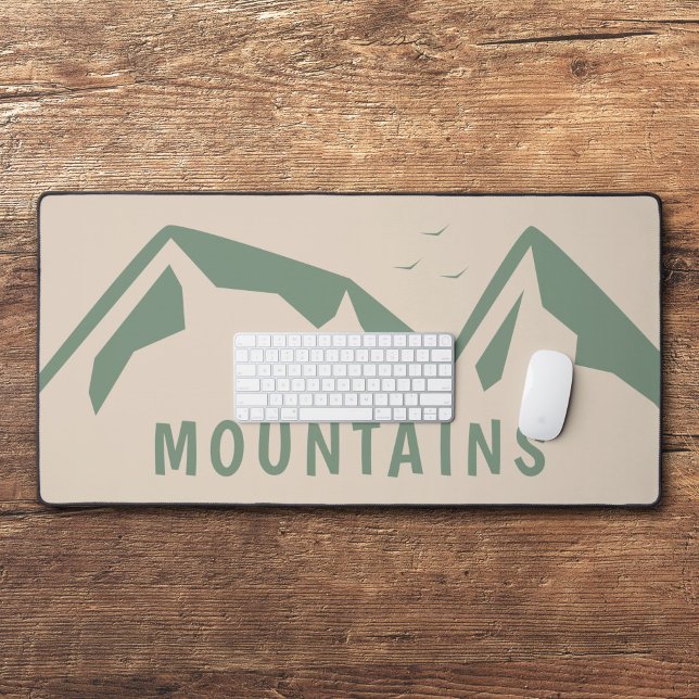 Green Mountains Desk Mat (Green Mountains Desk Mat)