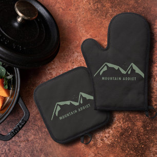 Green Mountains Oven Mitt & Pot Holder Set