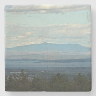 Green Mountains Stone Coaster