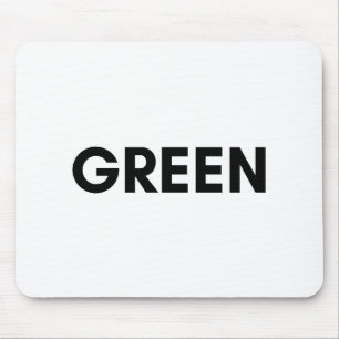 green mouse mat