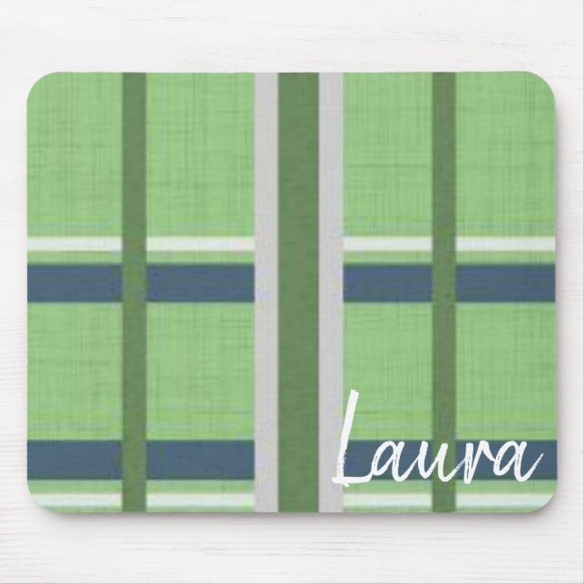 Green Mouse Pad! Mat (Front)