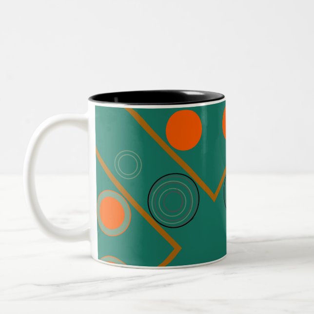 Green mug  pattern (Left)