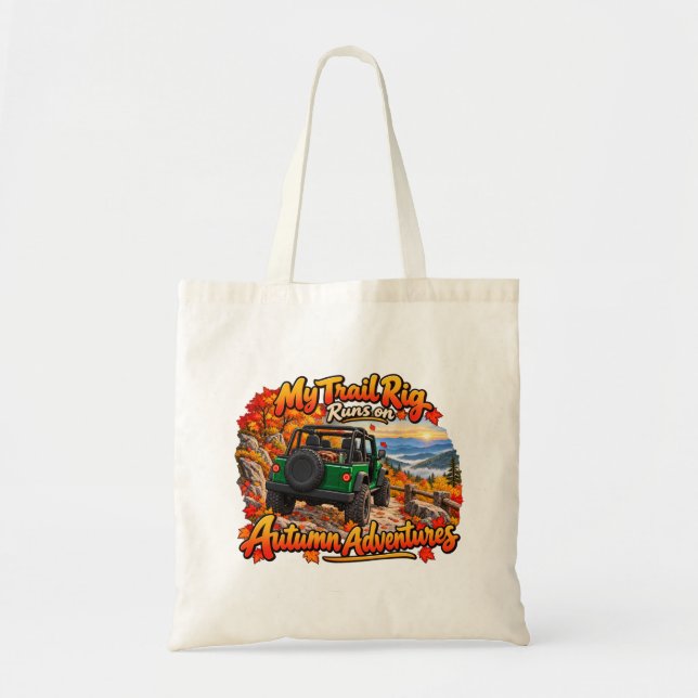 Green_My Trail Rig Tote Bag (Front)