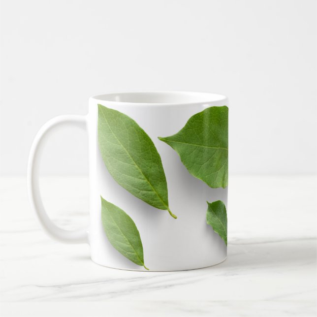 Green natural mug (Left)