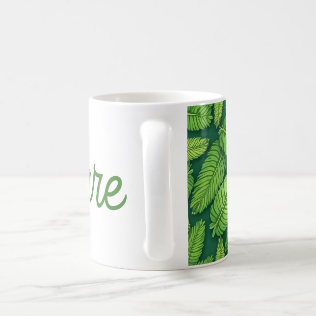 Green Nature Mug (Handle)