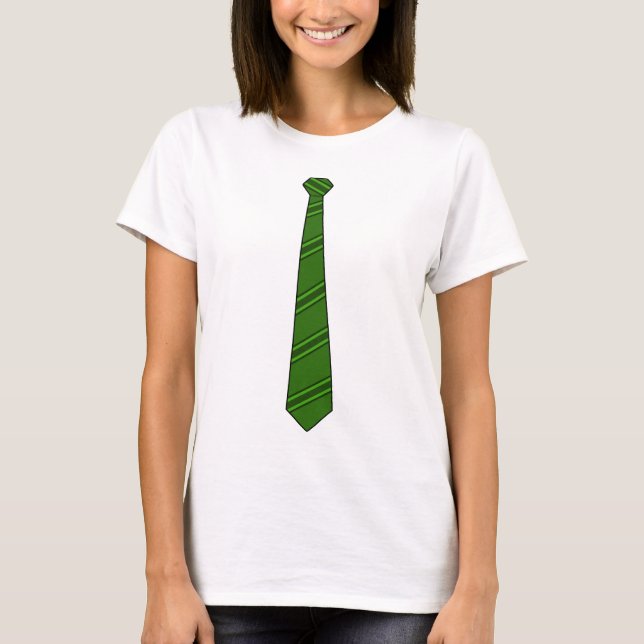 Green Necktie Shirt (Front)