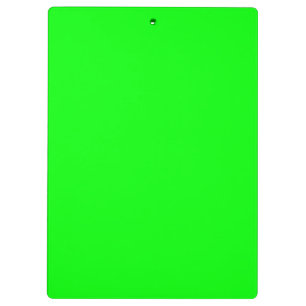 Green Neon Colour Customise This Clipboard