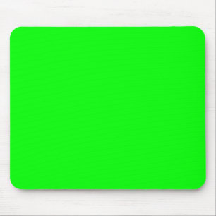 Green Neon Colour Decor You Can Customise Mouse Mat