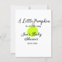 Green neon pumpkin little pumpkin is on it's way 