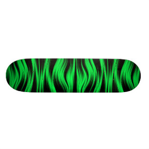 Green Neon Skateboard