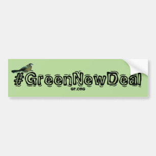 Green New Deal Bumper Sticker