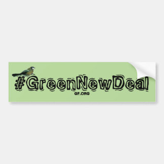 Green New Deal Bumper Sticker