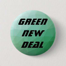 Green New Deal Green Geometric