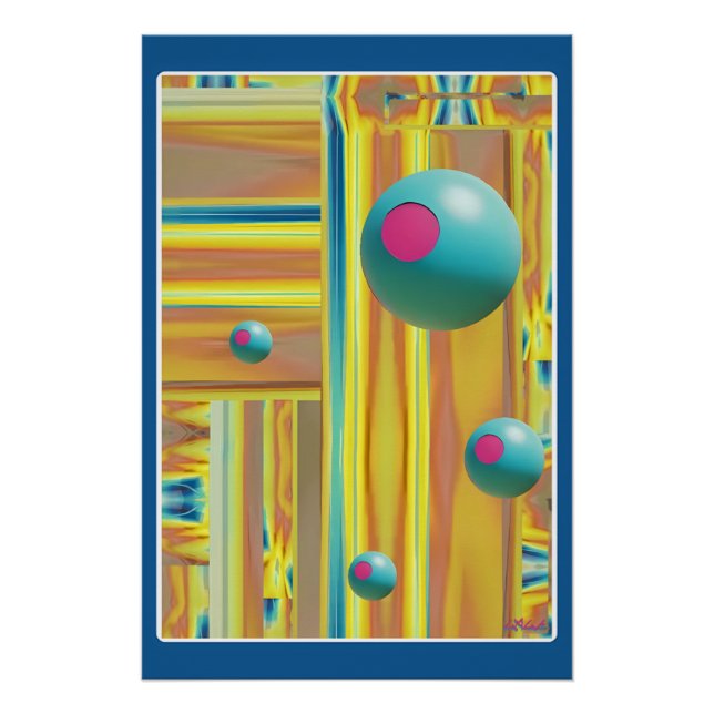 Green New Deal - Ken Gauge Surreal Art Poster (Front)