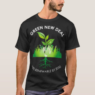 Green New Deal Socialist Equity Climate Change T-Shirt