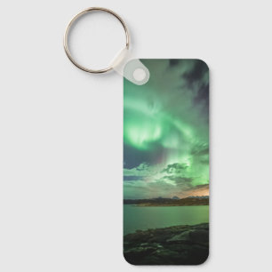 Green Northern Lights Key Ring