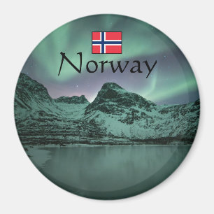 Green Northern Lights Magnet
