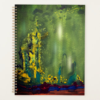Green Notebook Planner