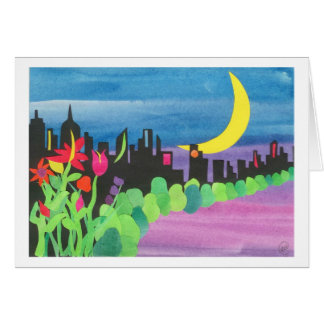 Green NYC at Night II 07-09