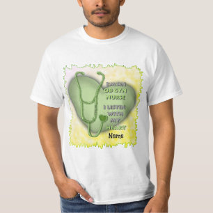 Green ObGyn Nurse  T-Shirt