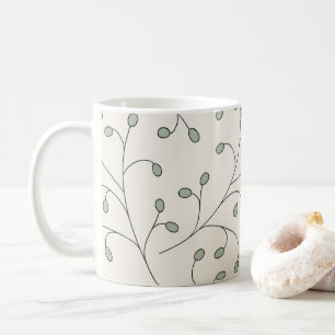 Green olives classic coffee tea mug