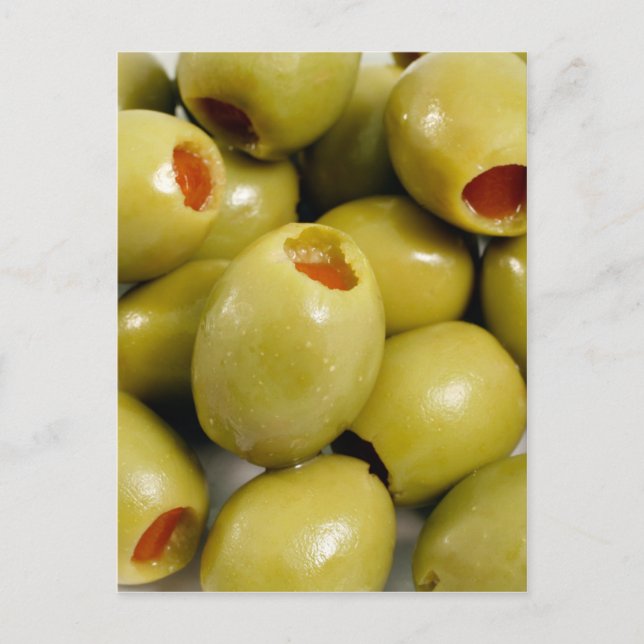 Green olives postcard (Front)