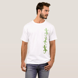 Green Ombre Gecko Trio T-Shirt